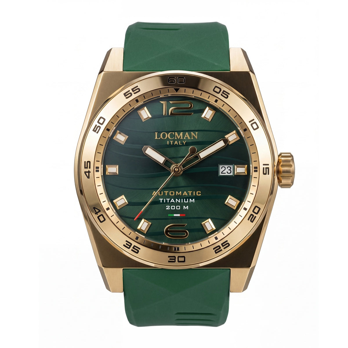 Locman Nuovo Stealth Titanio Automatico 42mm 0224Y03Y-YYGRYGSG
