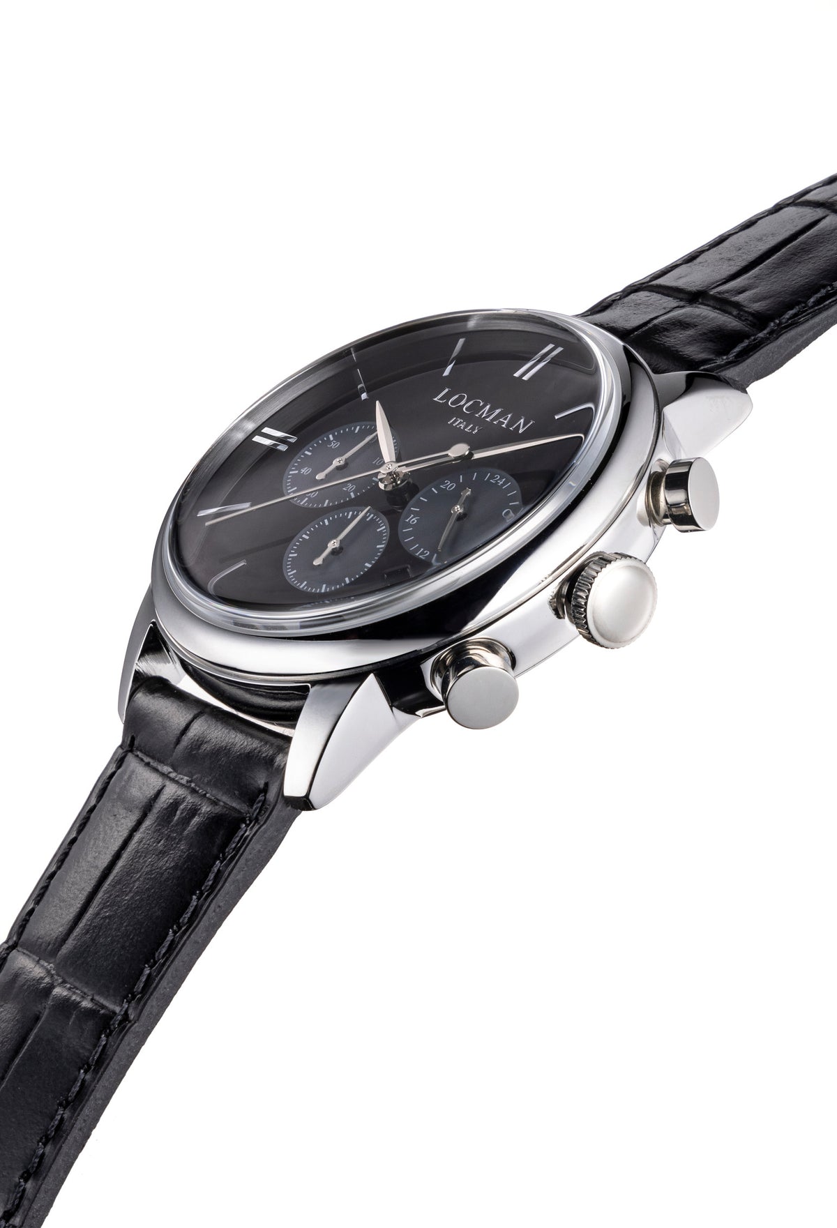 Locman 1960 Chronograph 42mm 0254A01A-00BKGYPK