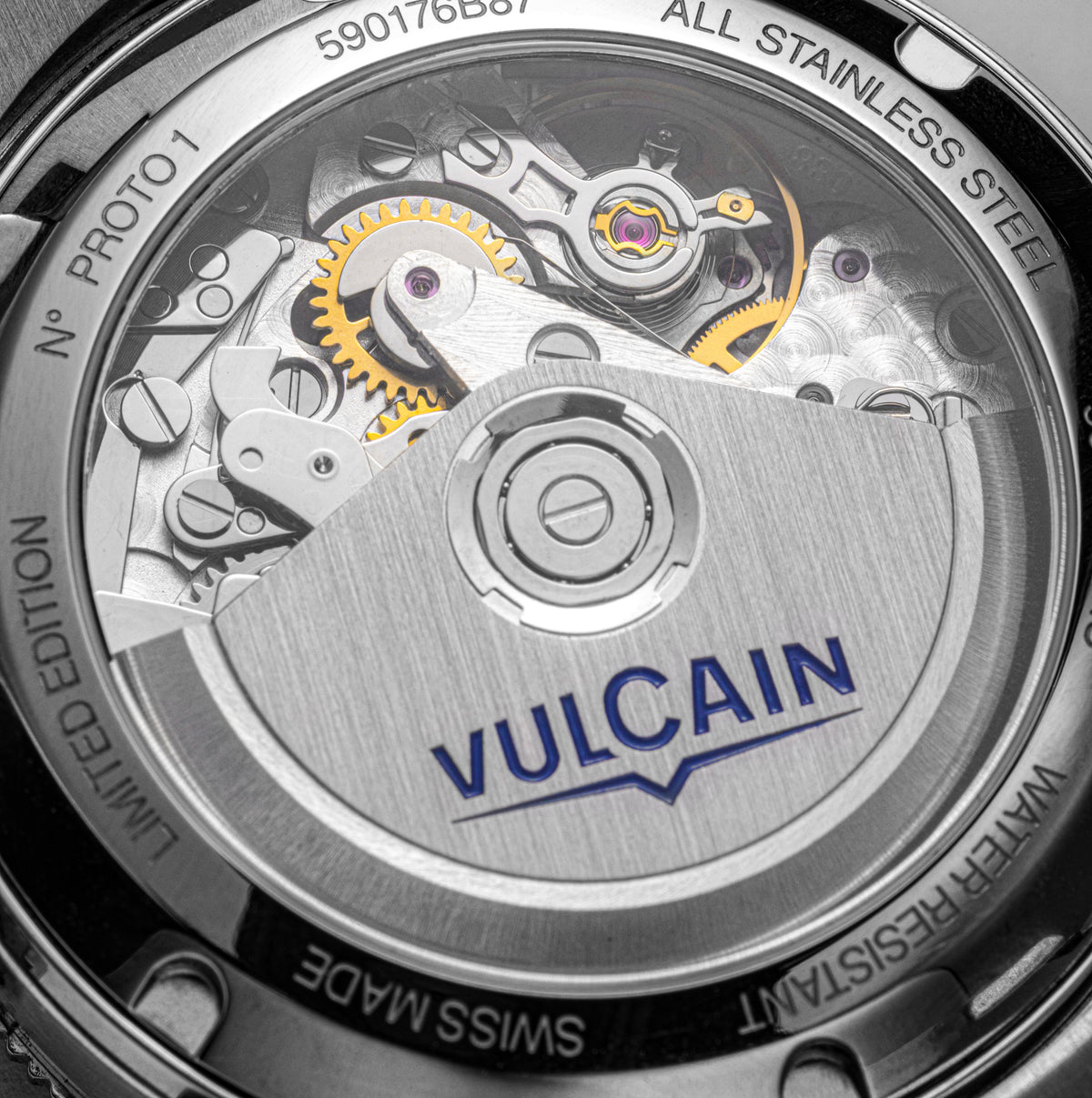 Vulcain Skindiver Chronograph Salmon Limited Edition 590176A87.BHM286