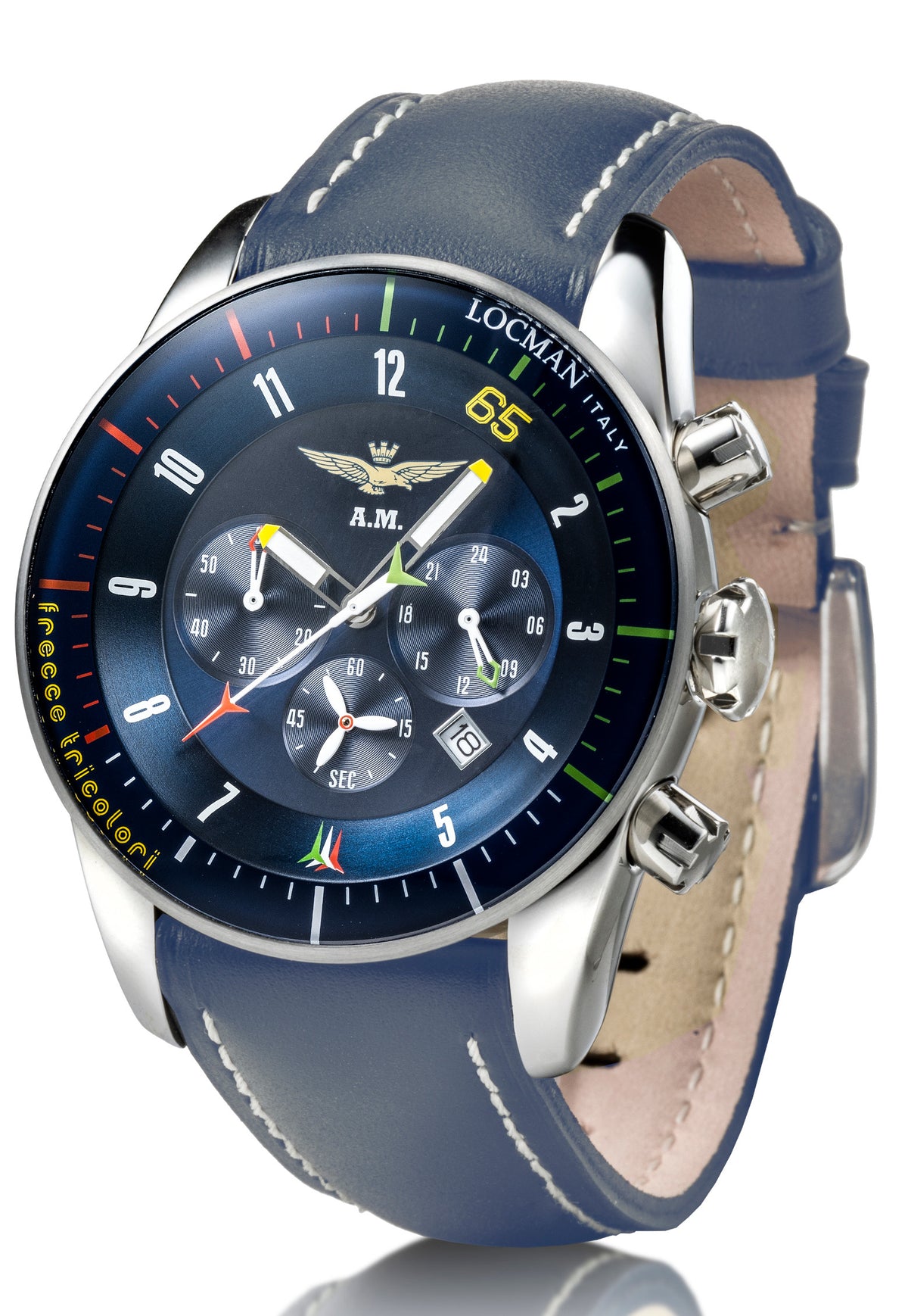 Aviatore Chrono Frecce Tricolori Locman 0450A02S-00FTBLPB