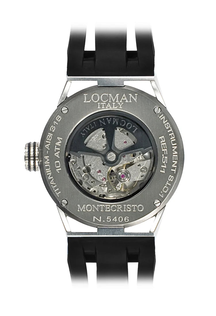 Locman Montecristo 44mm 051100BKFRD0GOK