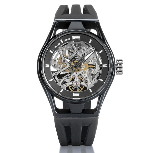 Locman Montecristo Skeleton 42mm 0538K01S-BKBKGYSK