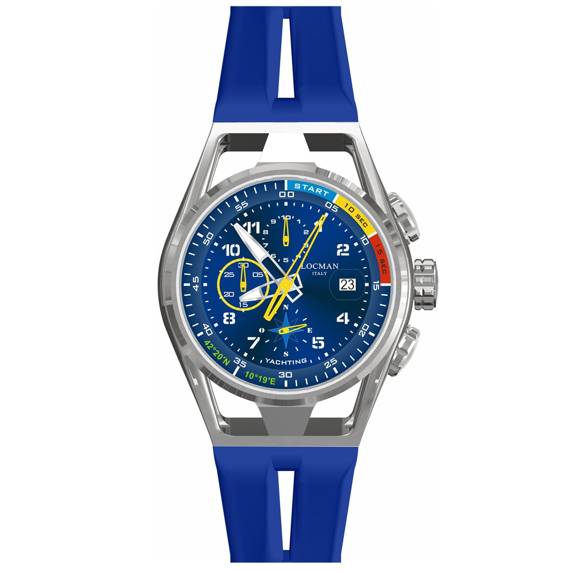 Locman Montecristo Yachting Crono 0539A02S-00BLYLSB