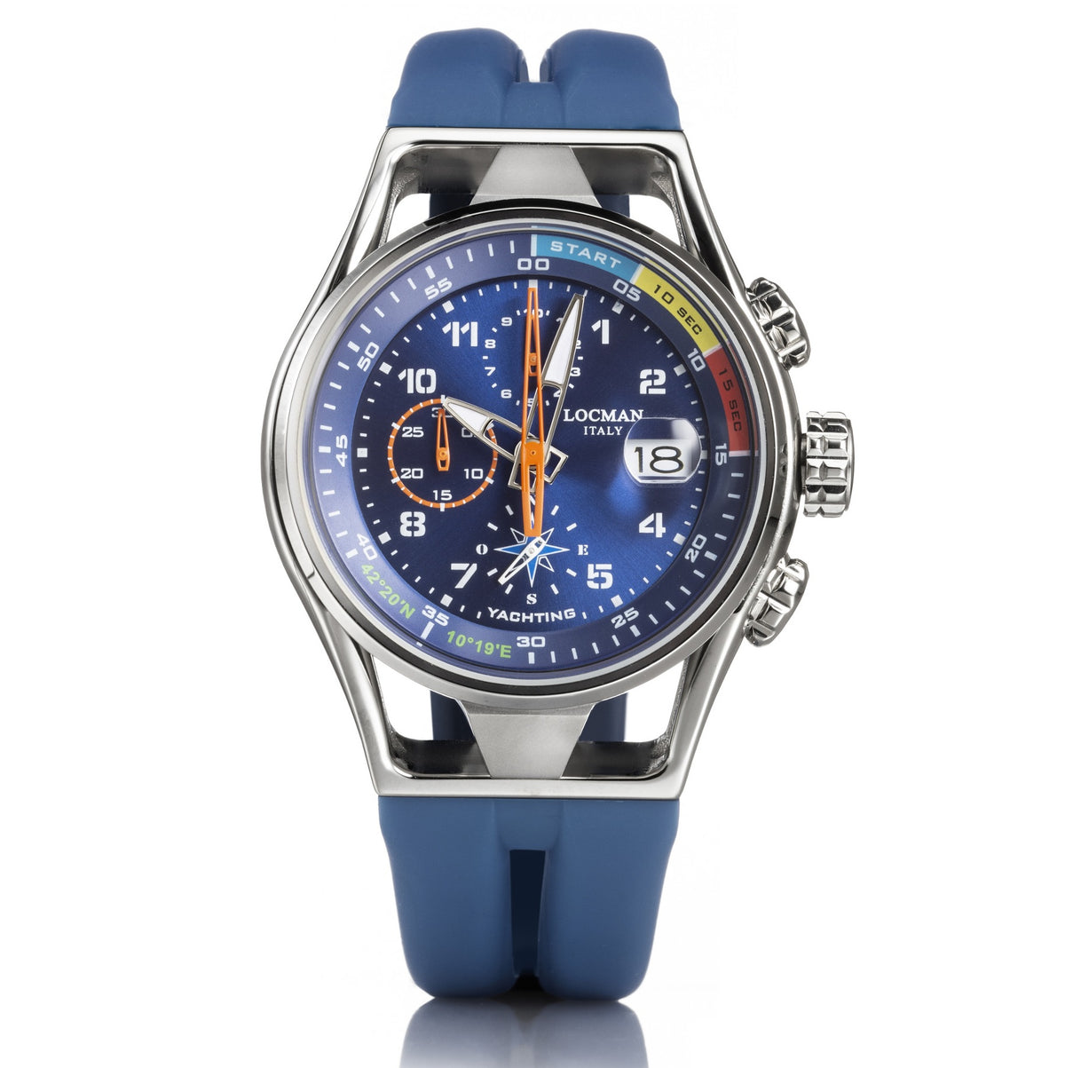 Locman Montecristo Yachting Crono 0539A02S-00BLYLSB