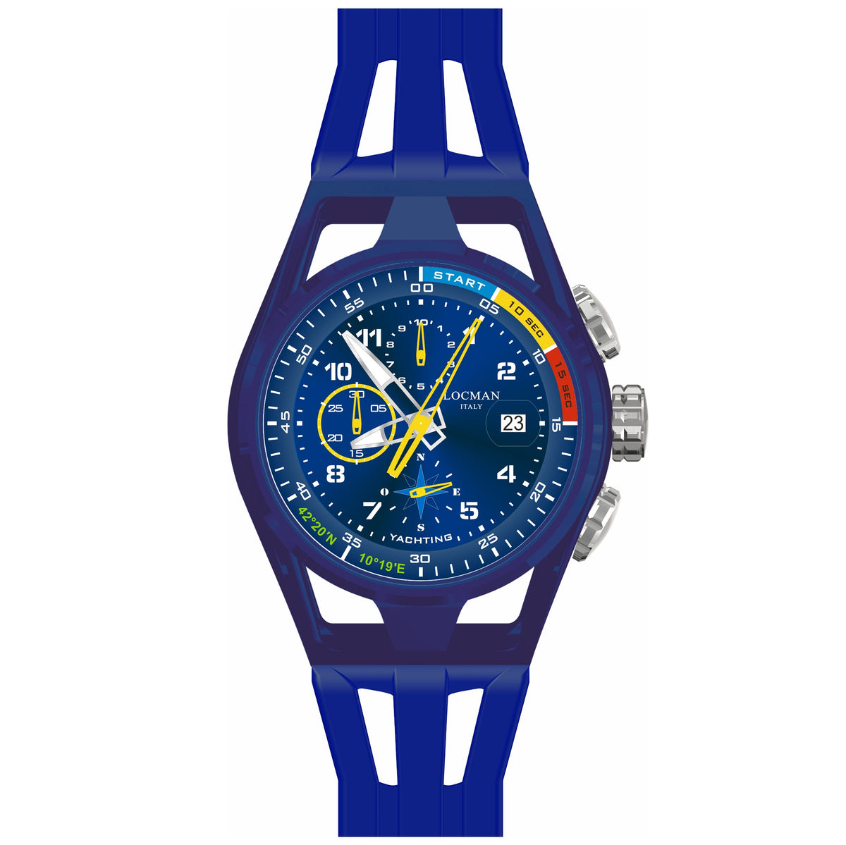 Locman Montecristo Yachting Crono 0539B02S-BLBLYLSB