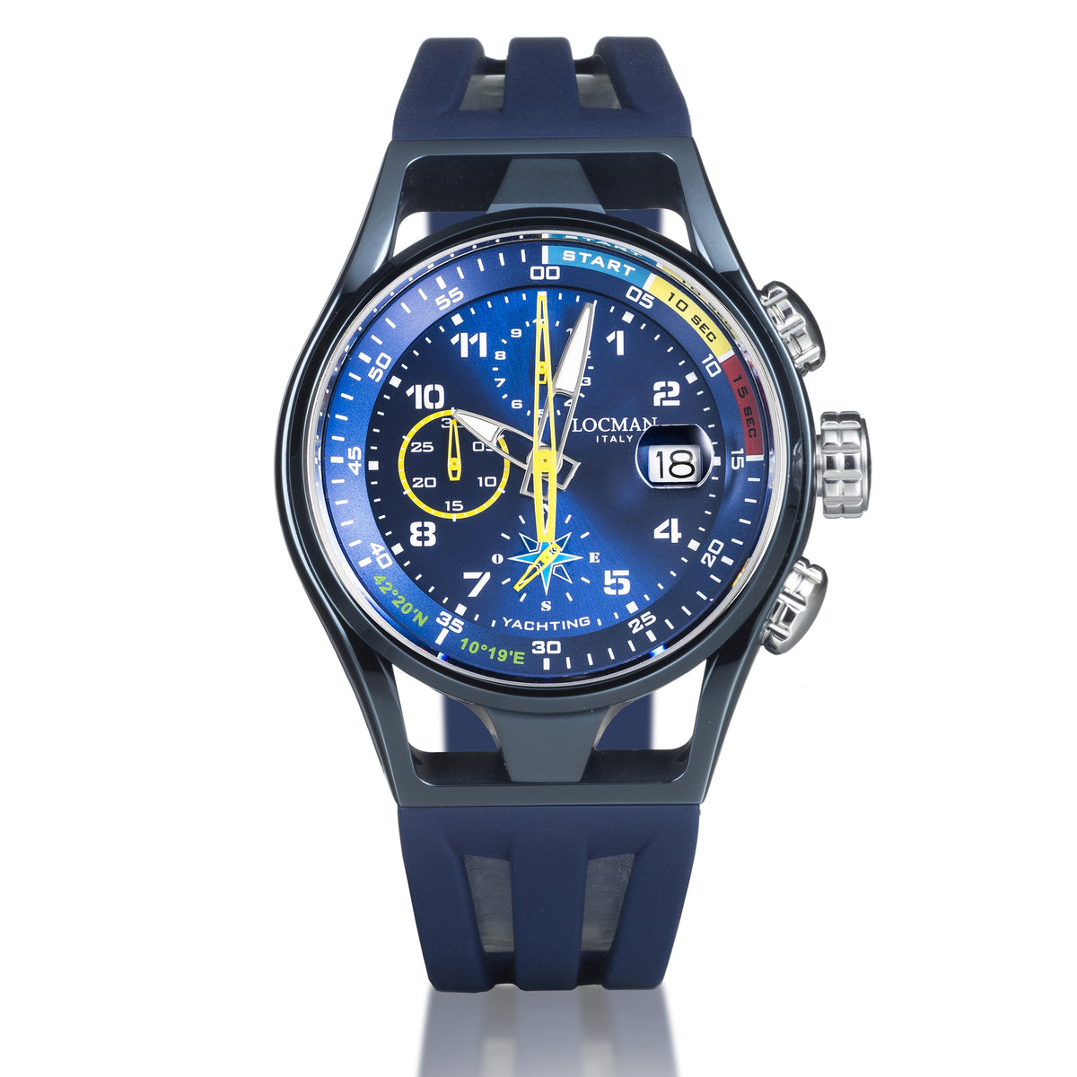 Locman Montecristo Yachting Crono 0539B02S-BLBLYLSB
