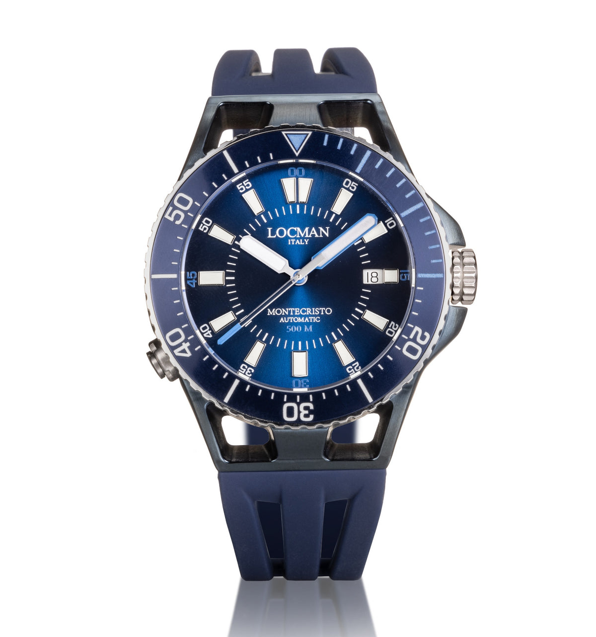 Locman Montecristo 500mt Automatico PVD Blu 0547B02A-BLBLSKSBD