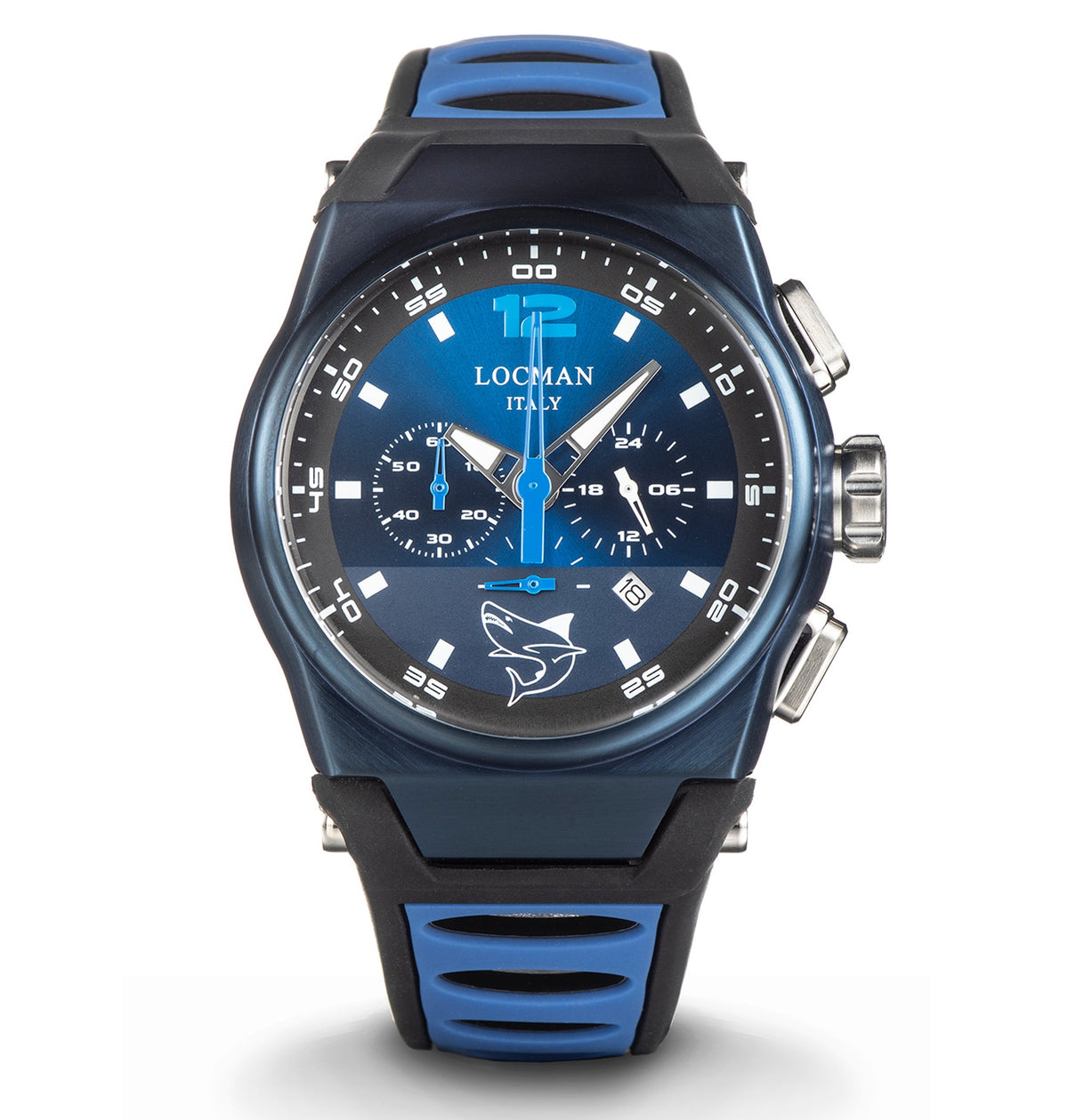 Chronographe Locman Mare Navy 0555B02S-BLBLSKSB