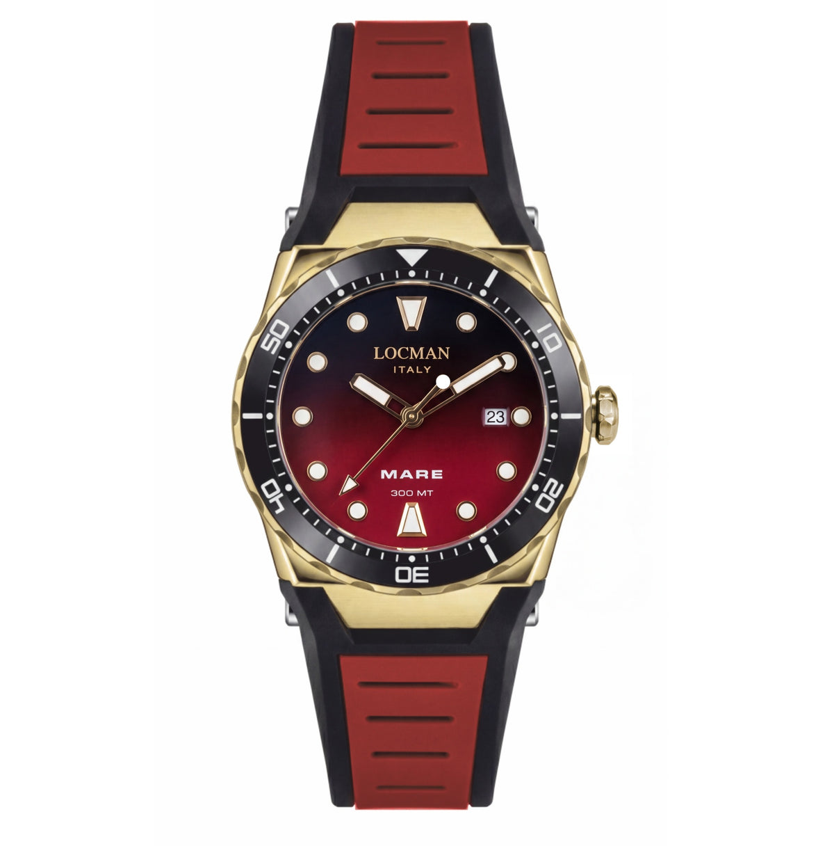 Locman Mare 300 MT 40mm Rosso Passione 0563Y32Y-YYKRYGSR