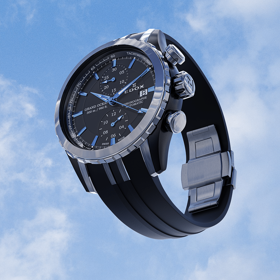 Edox Grand Ocean Chronograph 43mm 09800-357GNCA-NIBU