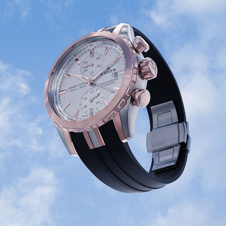 Edox Grand Ocean Chronograph 43mm 09800-357RCA-AIR