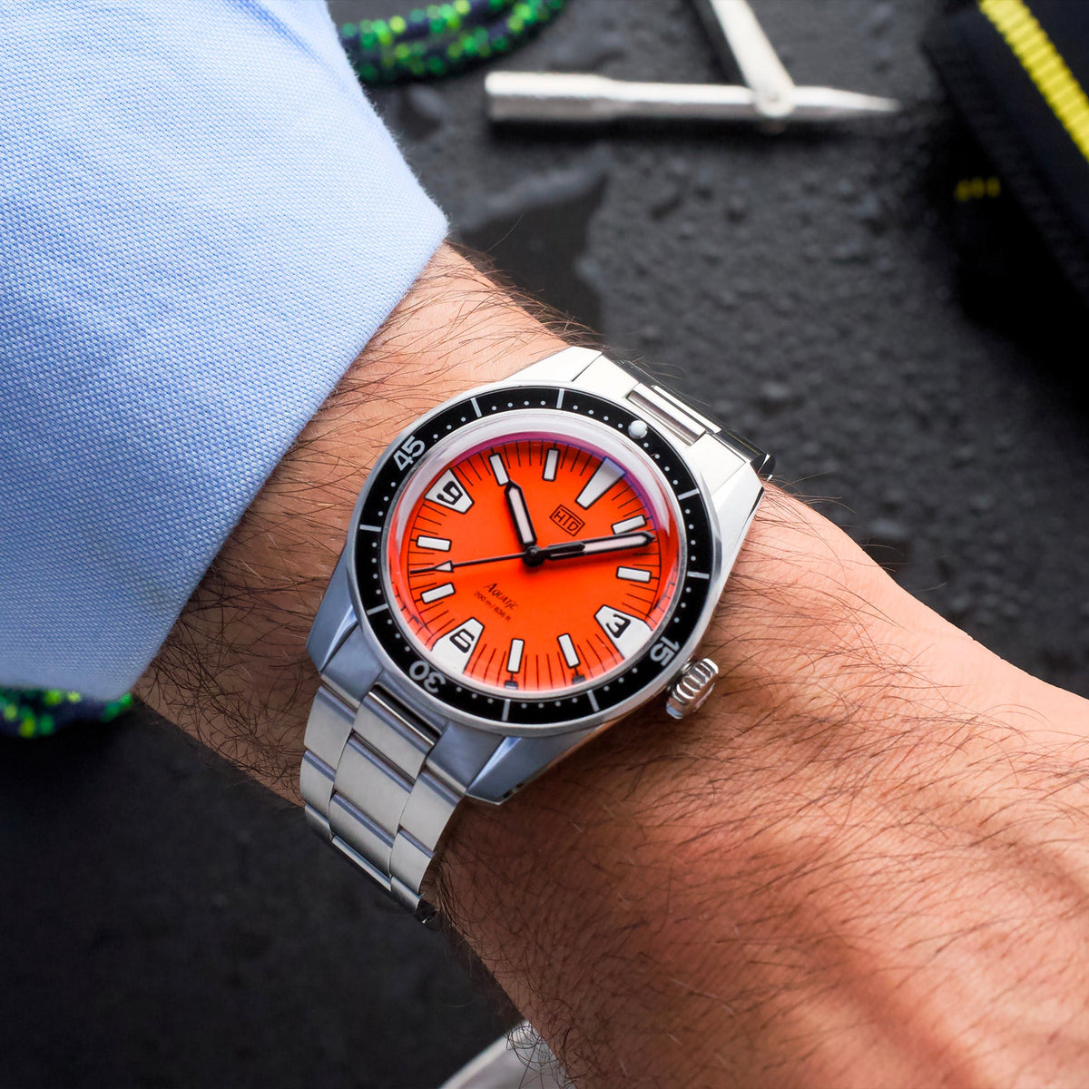 HTD Watches Aquatìc SpaceBoy Aranciata