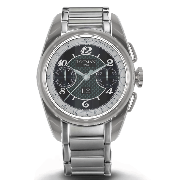 Locman XXIV Canto Mechanical Chrono 0LO5T01A-00BKKNB0