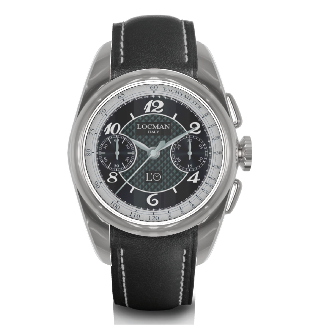 Locman XXIV Canto Mechanical Chrono 0LO5T01A-00BKKNPSK