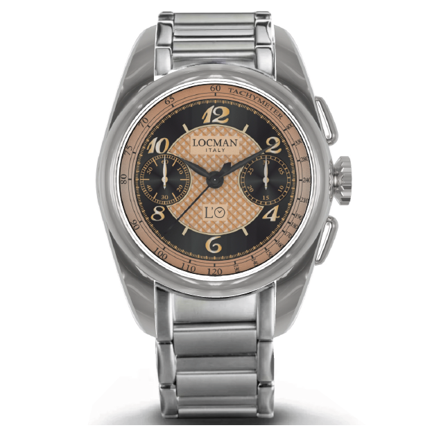 Locman XXIV Canto Chrono Meccanico 0LO5T31R-00PKKGB0