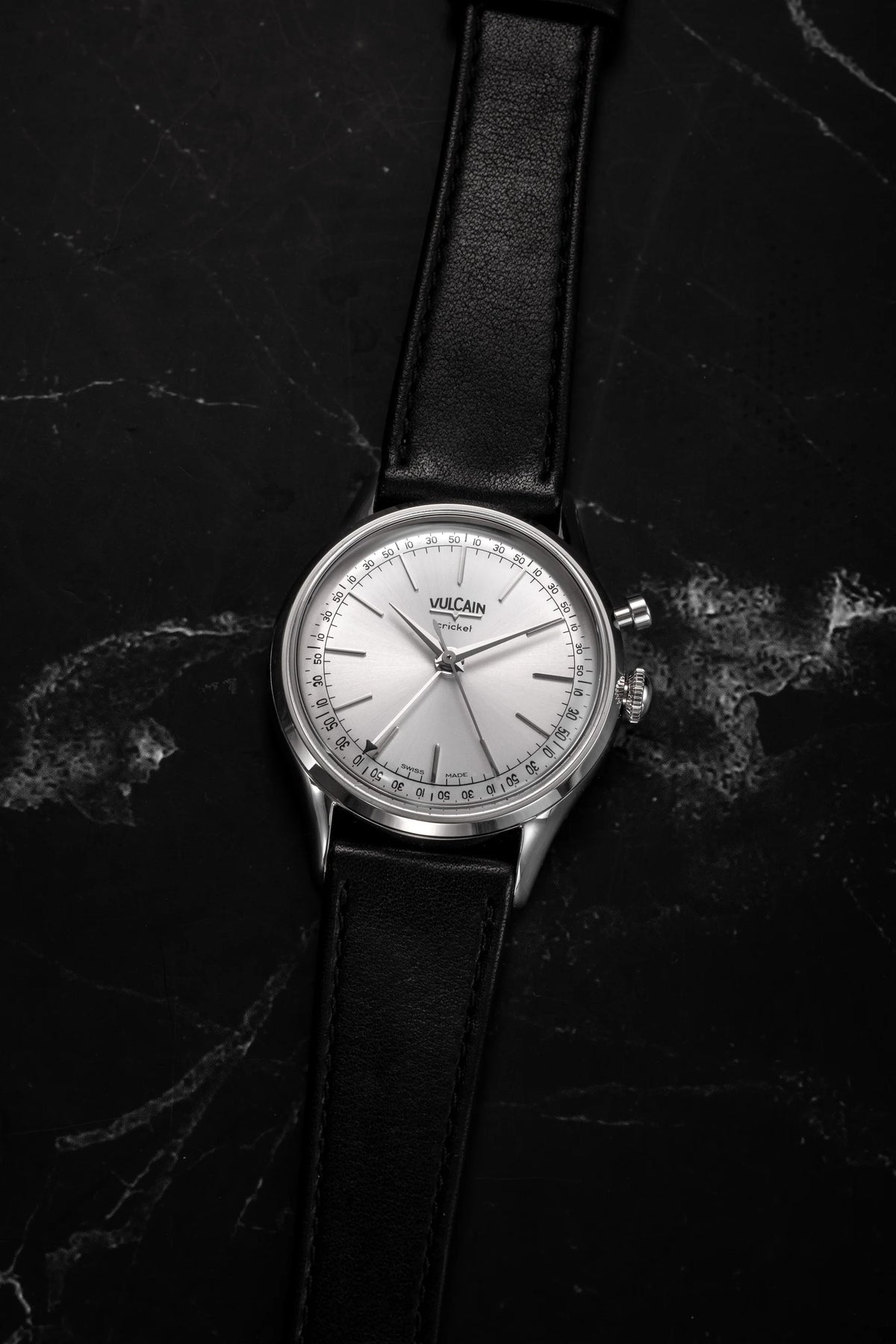 Vulcain President Cricket 36mm Silver 100272A20.BAC301