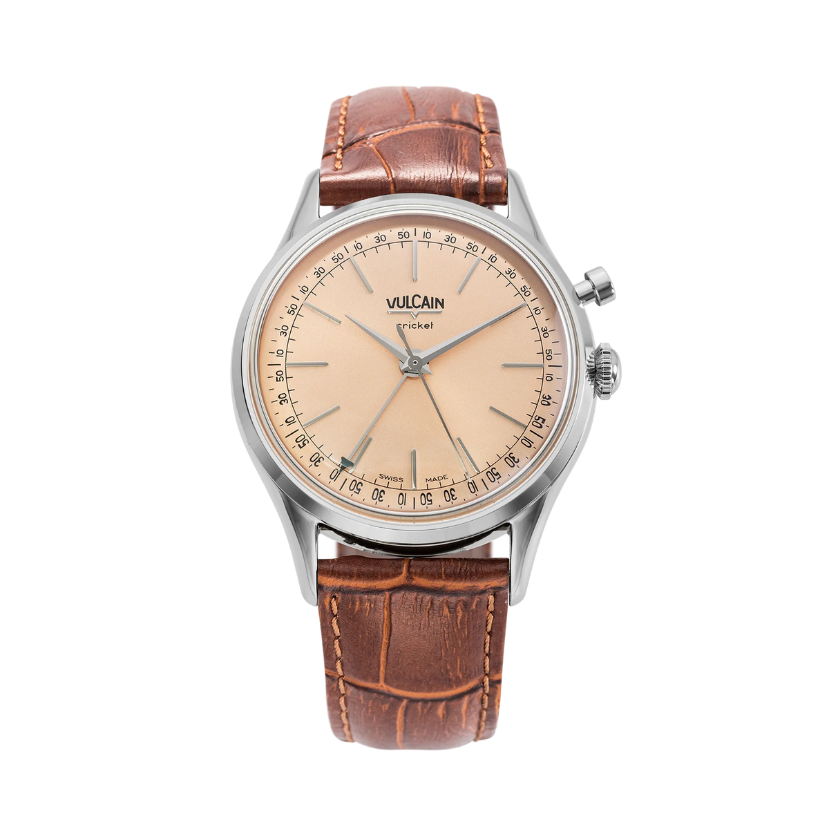 Vulcain President Cricket 36mm Salmon 100172A80.BAN307