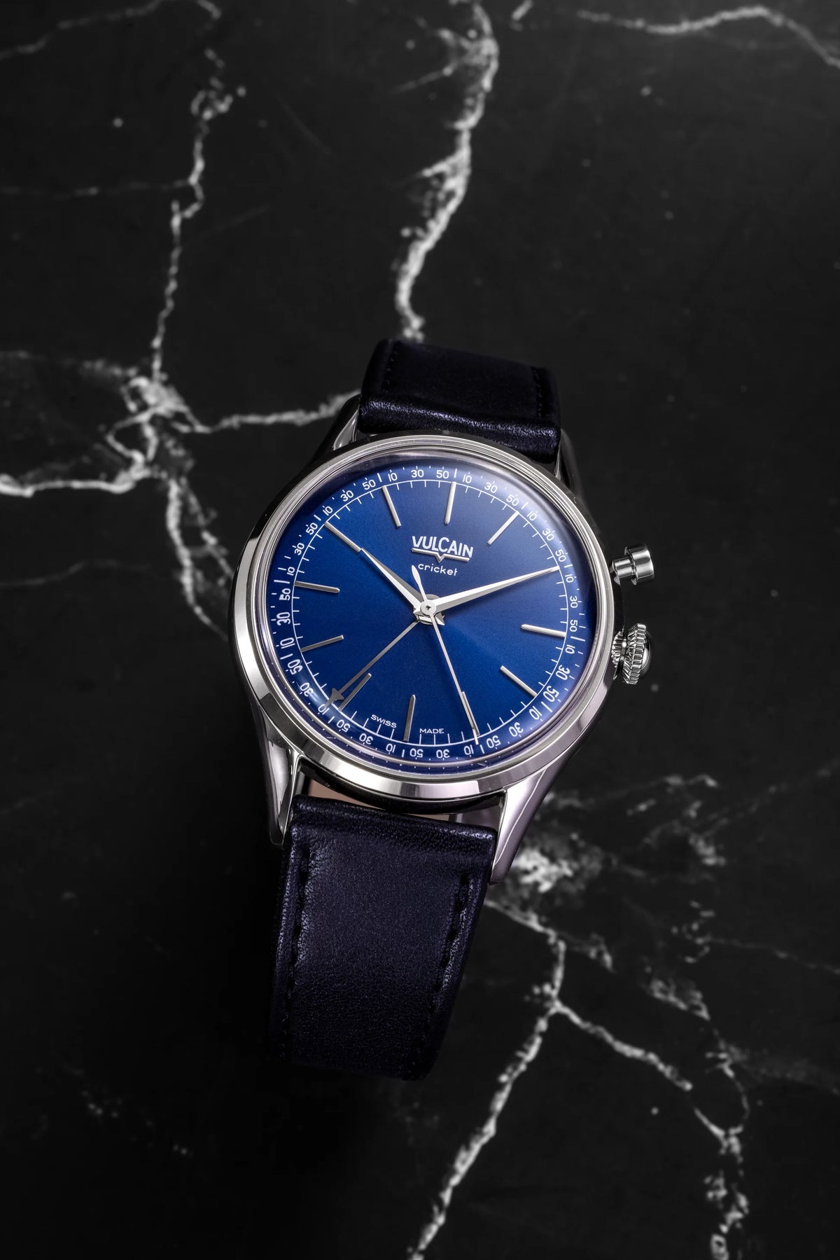 Vulcain President Cricket 36mm Blue 100272A30.BAC301