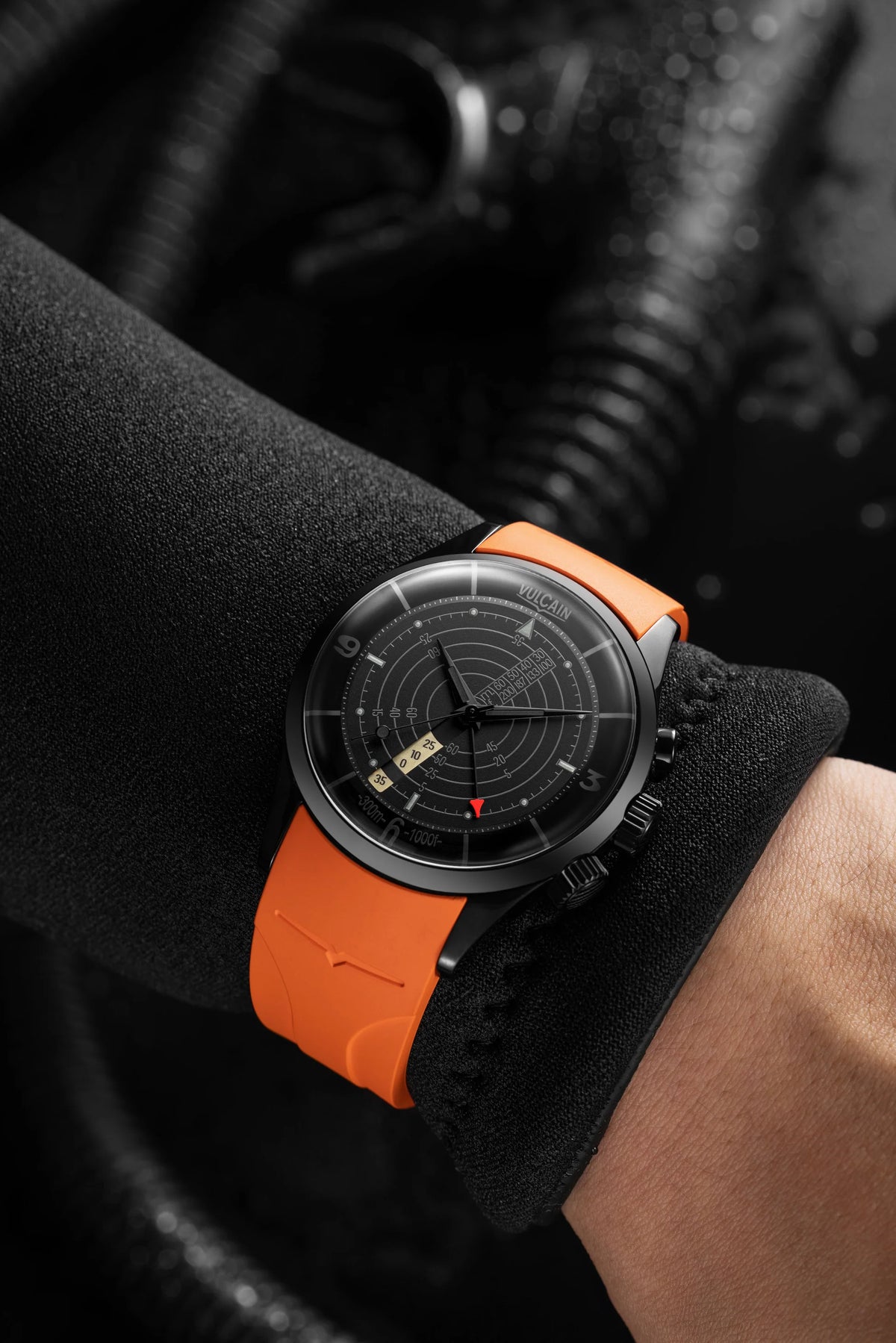 Vulcain Nautical Cricket Full Black Limited Edition 100952SA08.BSR102