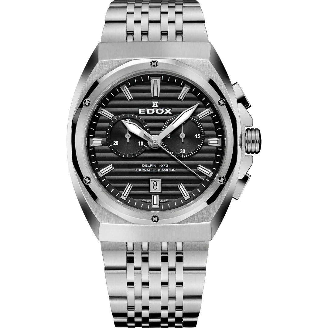 Edox Delfin 1973 Chronograph 10118 3M NIN