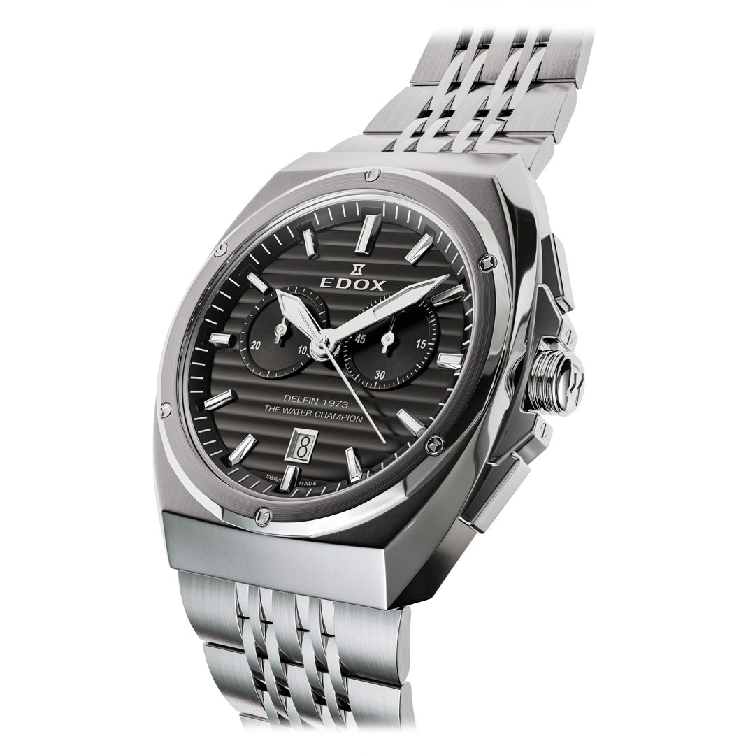 Edox Delfin 1973 Chronograph 10118 3M NIN