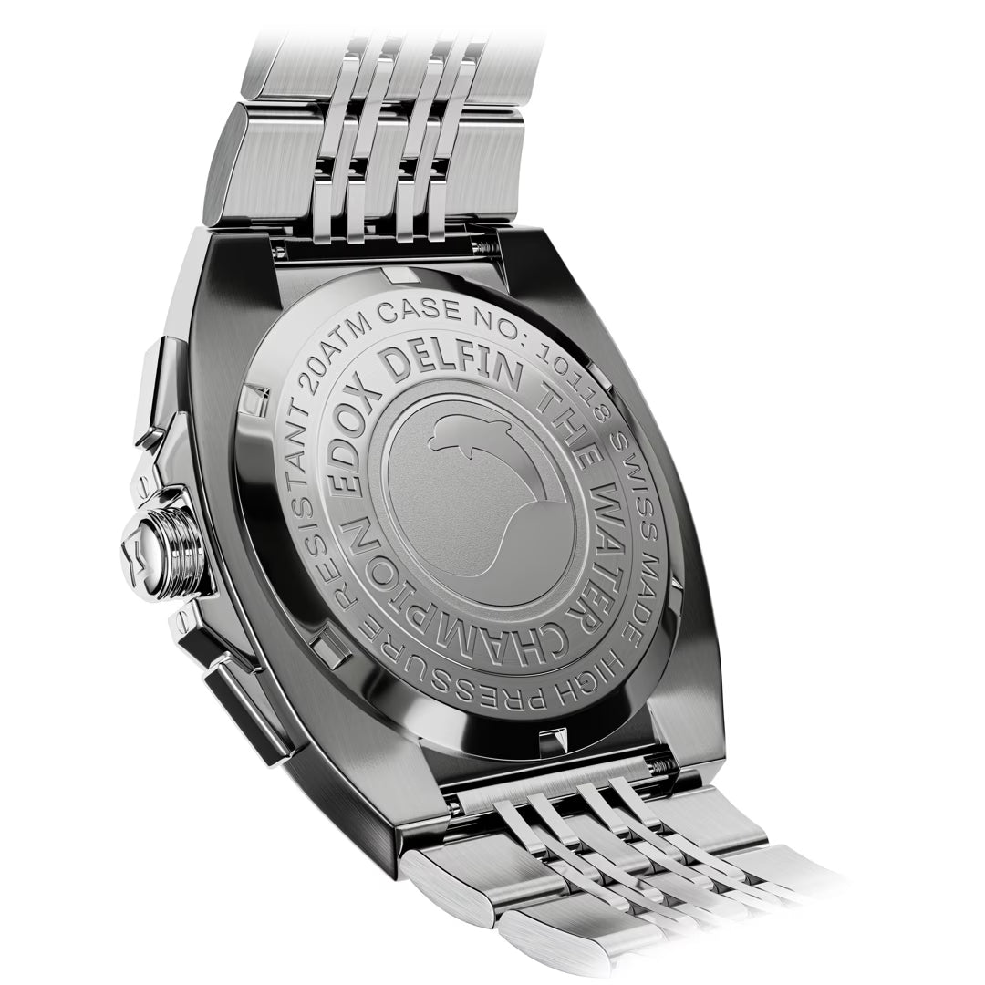 Edox Delfin 1973 Chronograph 10118 3M NIN