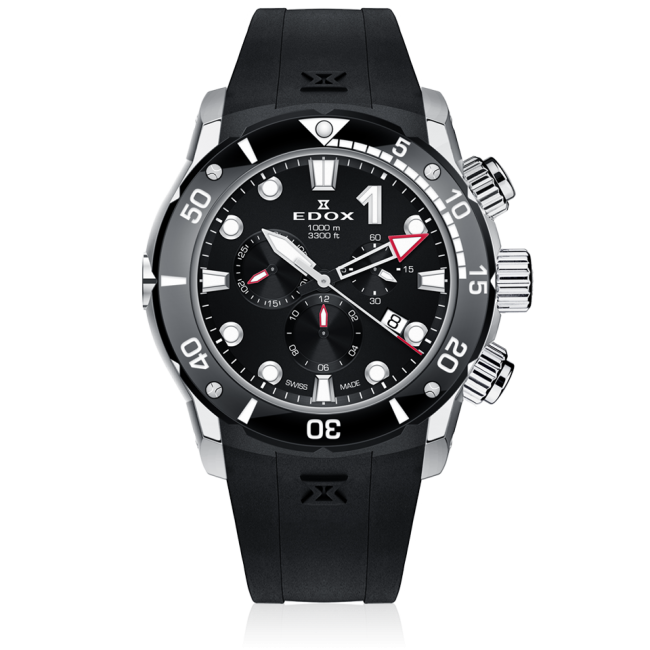 Edox CO-1 Chronograph 45mm 10242-TIN-NIN