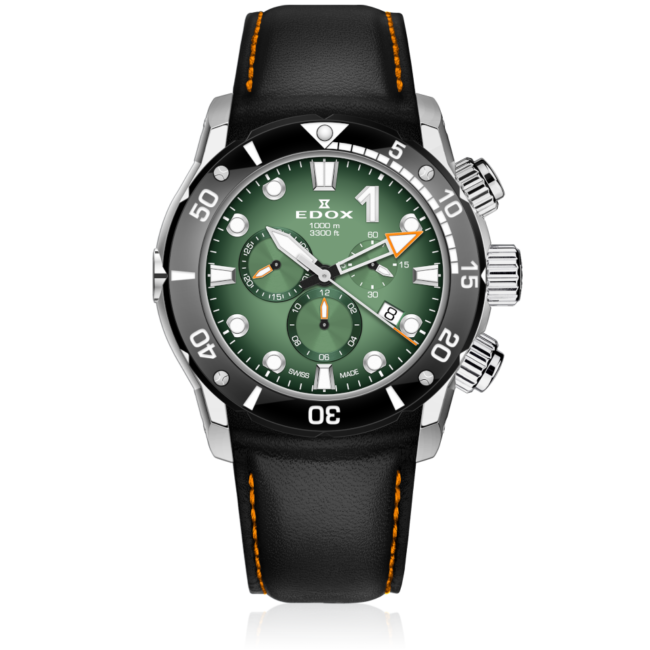 Edox CO-1 Chronograph 45mm 10242-TIN-VIN