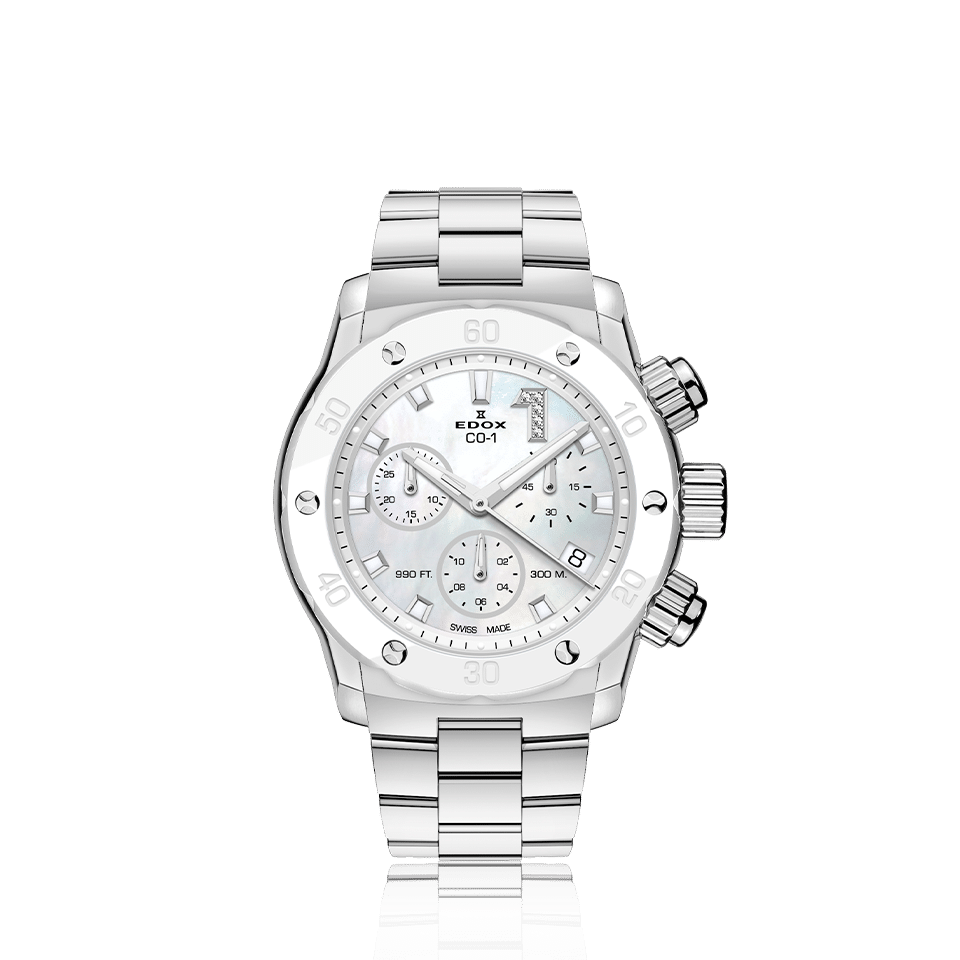 Edox CO-1 Chronolady 38mm 10255-3BM-NADN