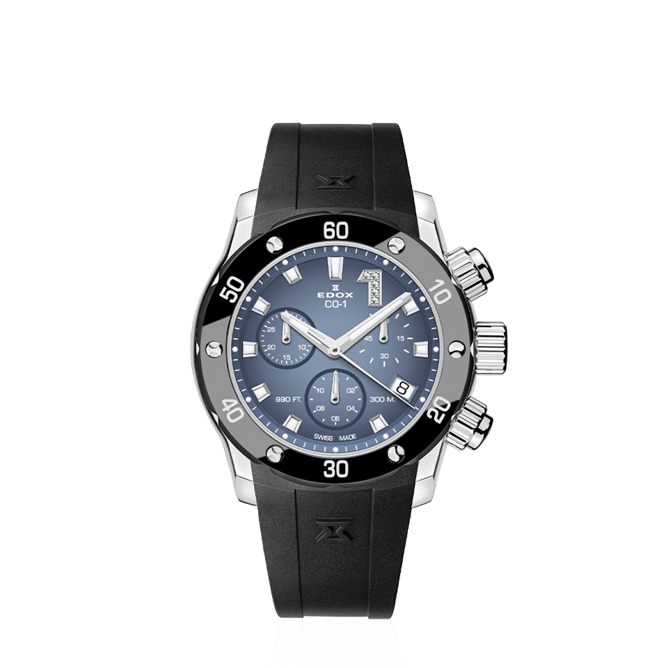 Edox CO-1 Chronolady 38mm 10255-3CA-BUIDN