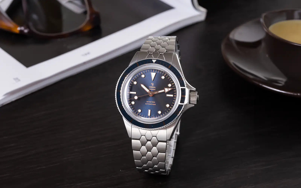 Yema Superman Gilt CMM.10 41mm 12.14.55.SE.M2 