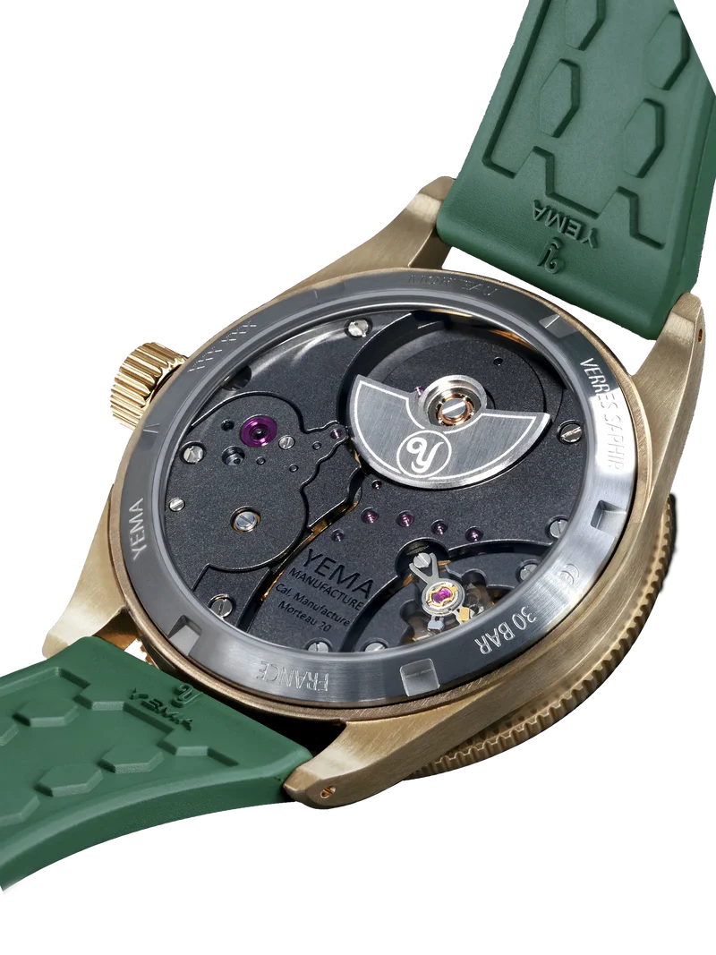 Yema Skin Diver Slim Bronze CMM.20 39.5mm 12.26.20.34.ZN.U4