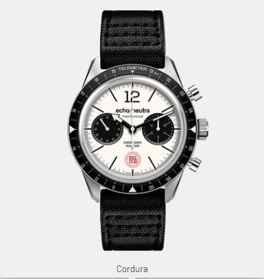 echo/neutral Cortina 1956 | Manual chronograph White 12202 