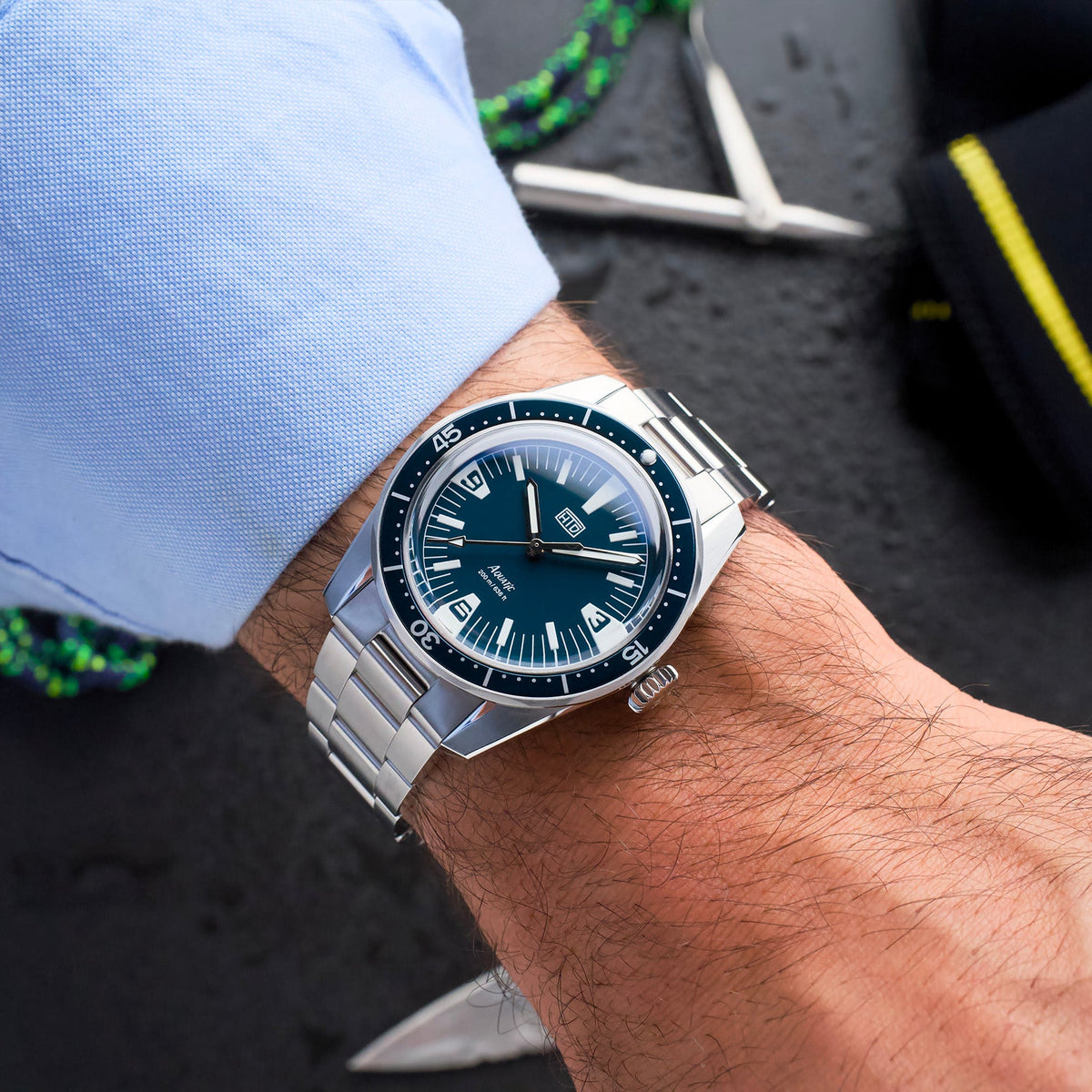 HTD Watches Aquatìc SpaceBoy Marina Blue