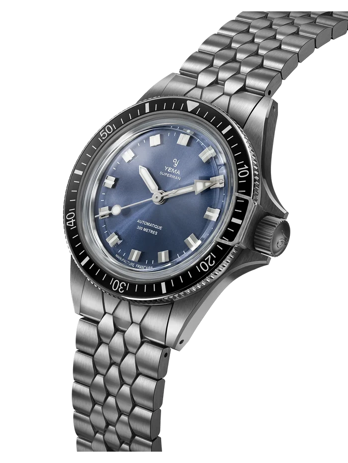 Yema Superman Steel Blue 39mm 17.26.10.65.SN.M