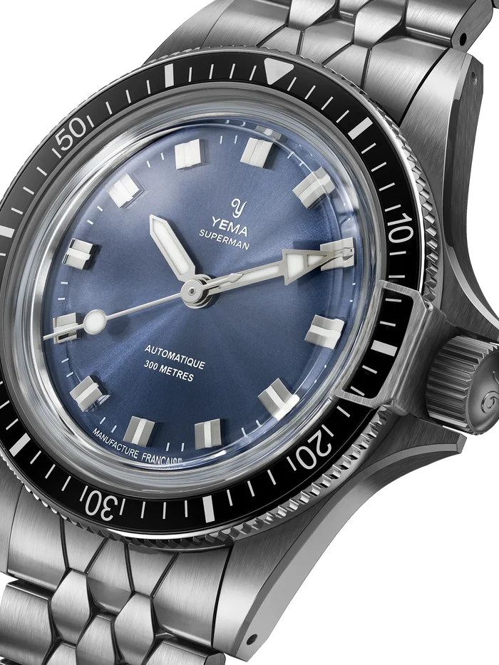 Yema Superman Steel Blue 39mm 17.26.10.65.SN.M