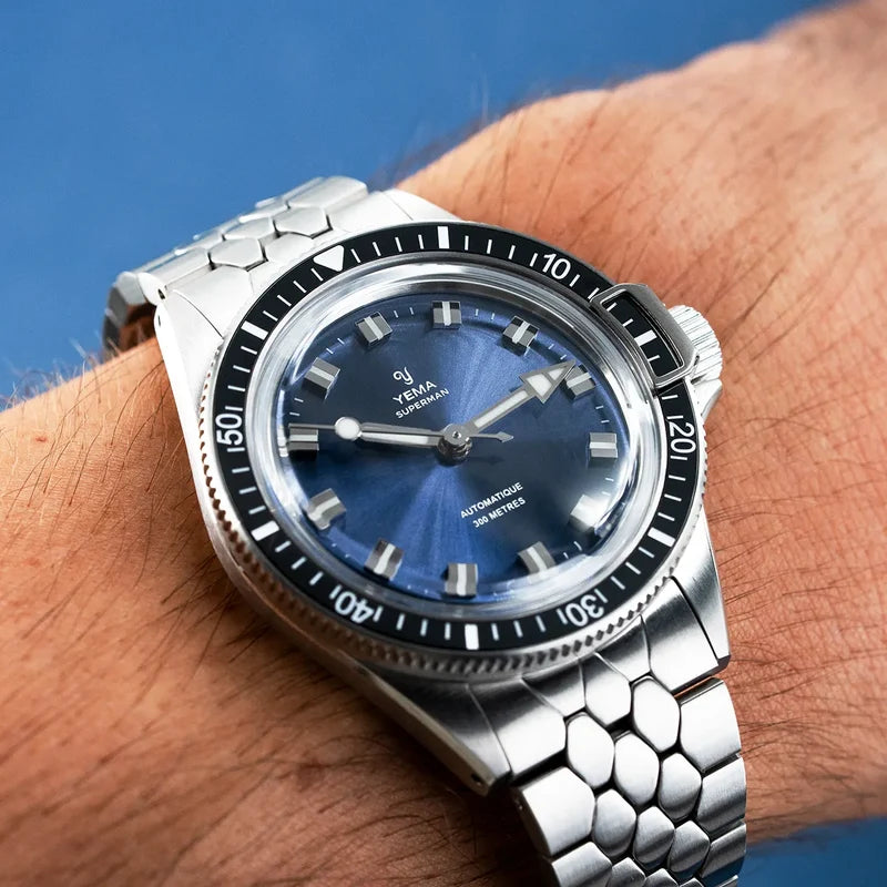 Yema Superman Steel Blue 39mm 17.26.10.65.SN.M