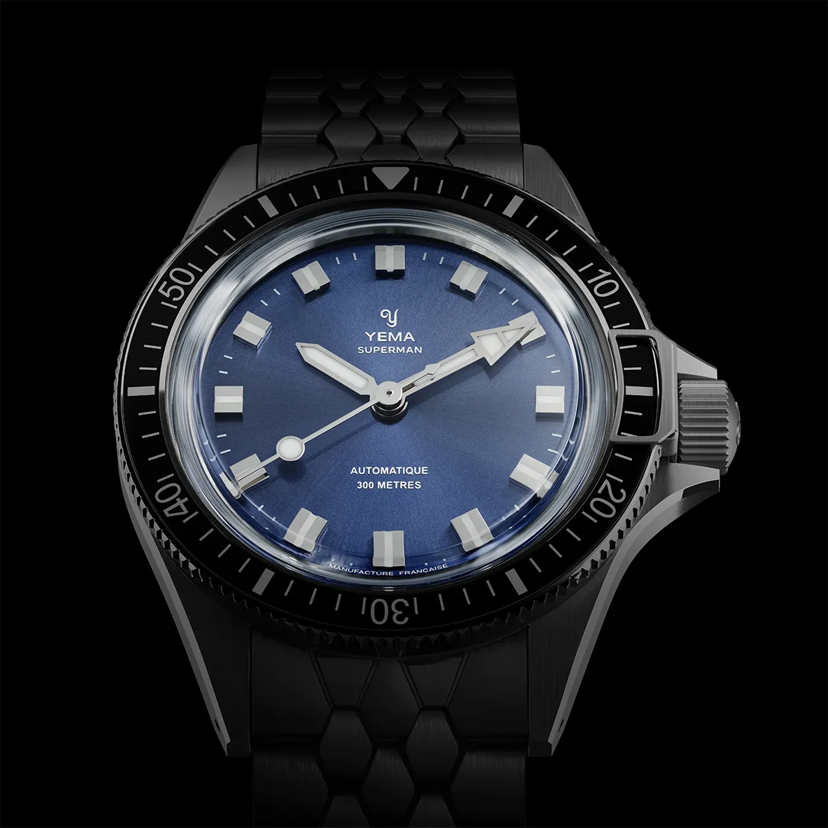 Yema Superman Steel Blue 39mm 17.26.10.65.SN.M