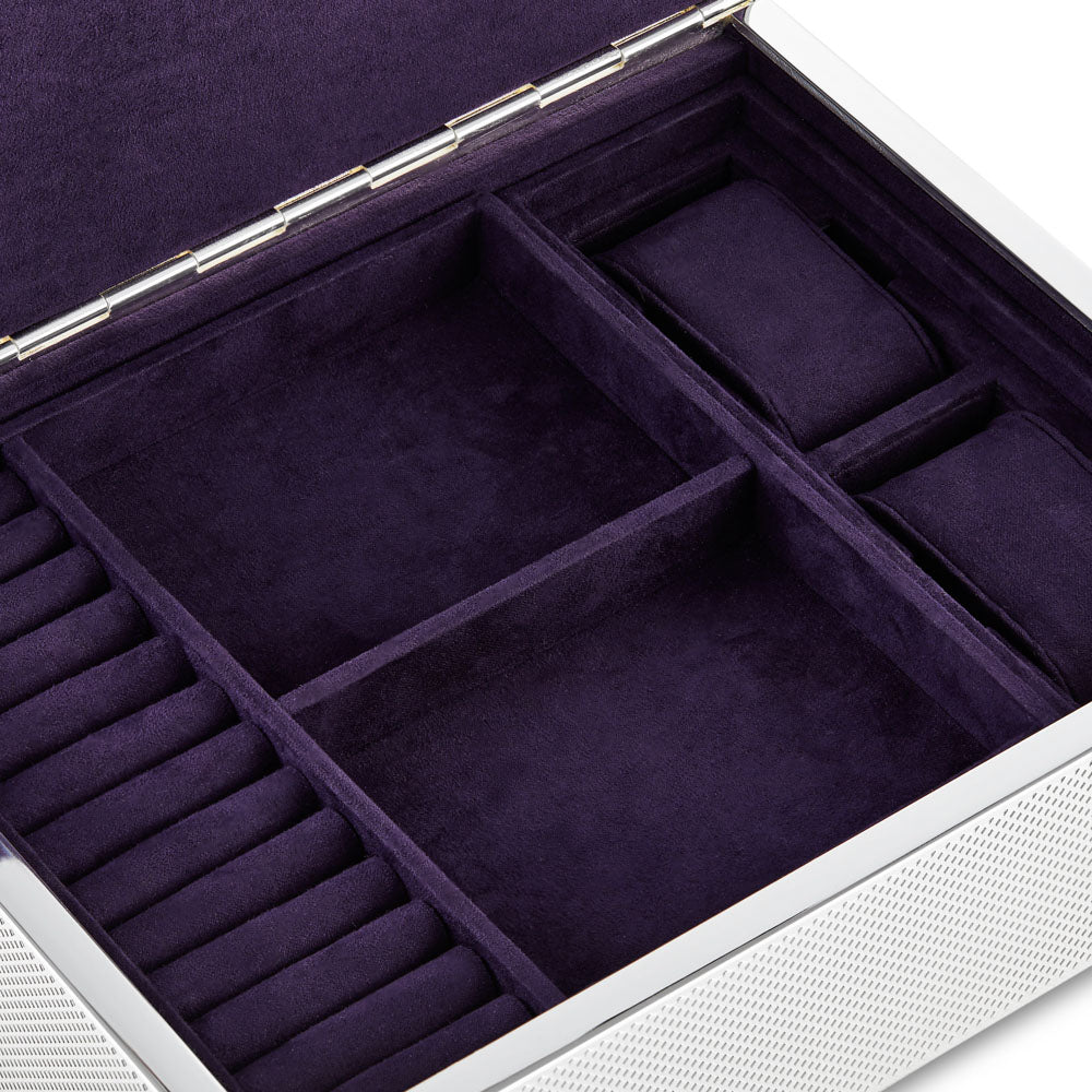 Silver Watch Jewelry and Legacy Box