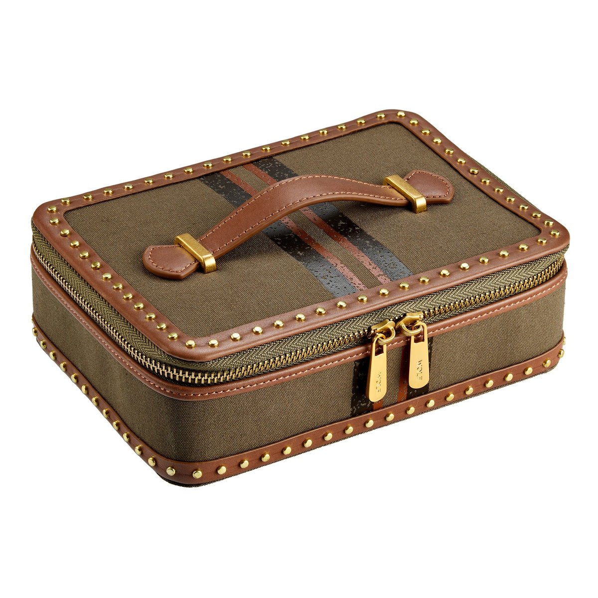 Ida Travel Zip Jewelry Case
