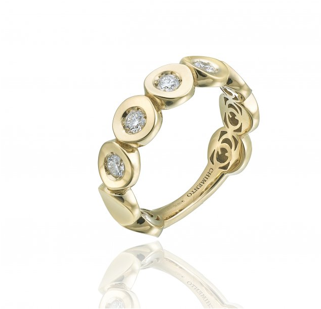 Chimento Yellow Gold Ring Armillas Glow 1A10401BB1140