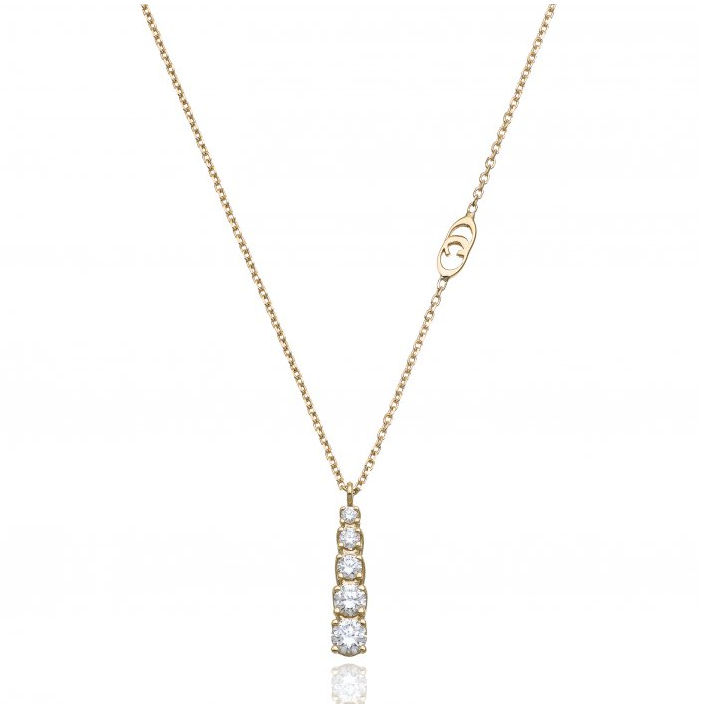 Chimento Yellow Gold Trilogy-Eternity Necklace 1GB2010BB1450