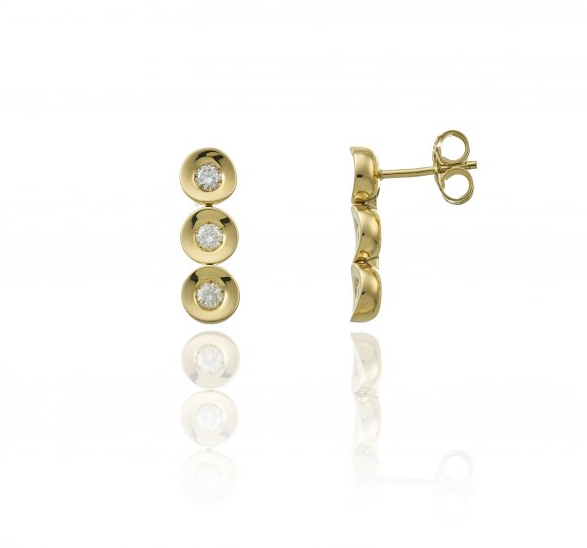 Chimento Yellow Gold Earrings Armillas Glow 1O10409BB1000