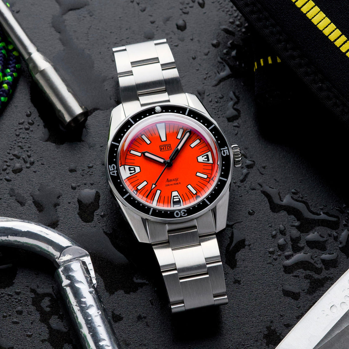 HTD Watches Aquatìc SpaceBoy Aranciata