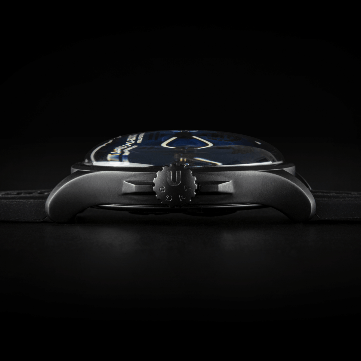 U-BOAT Darkmoon 25° BLUE SOLEIL PVD 46.50mm 2028 