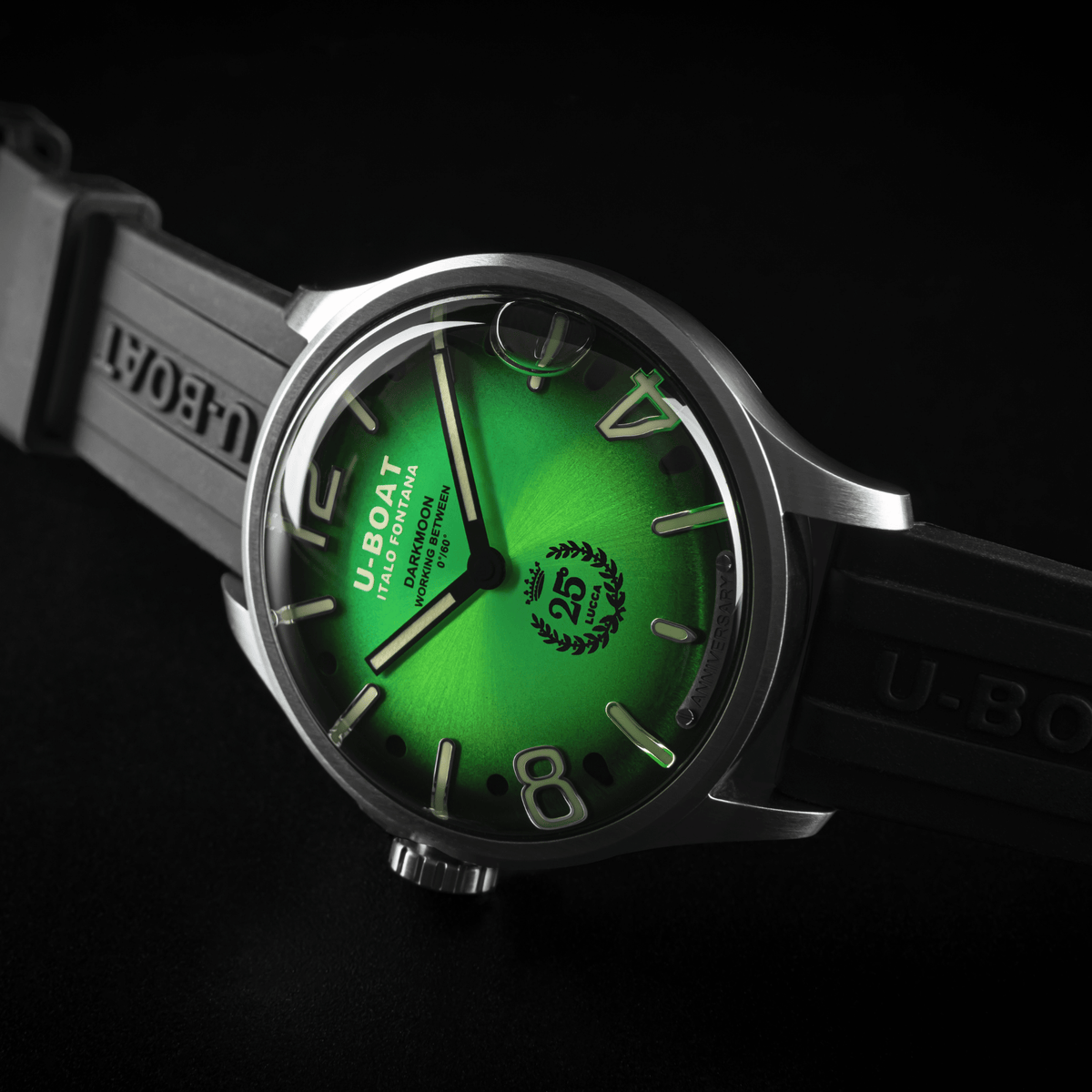 U-BOAT Darkmoon 25° GREEN SOLEIL SS 46.50mm 2031 