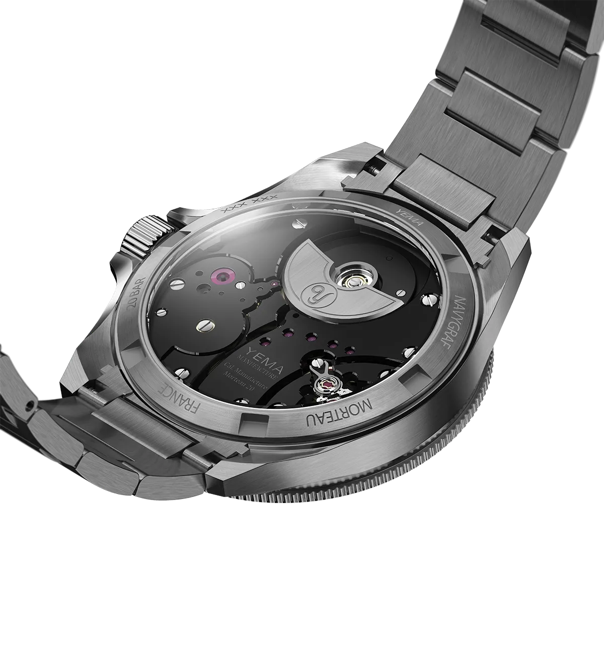 Yema Navygraf Pearl CMM.20 39mm 22.25.20.66.SN.M