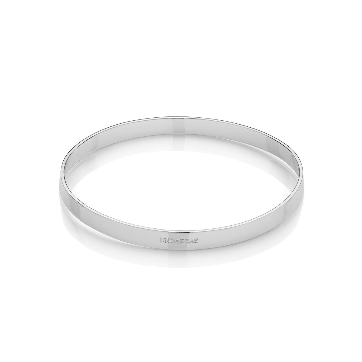 Bracciale rigido argentato Lux Unoaerre 2412