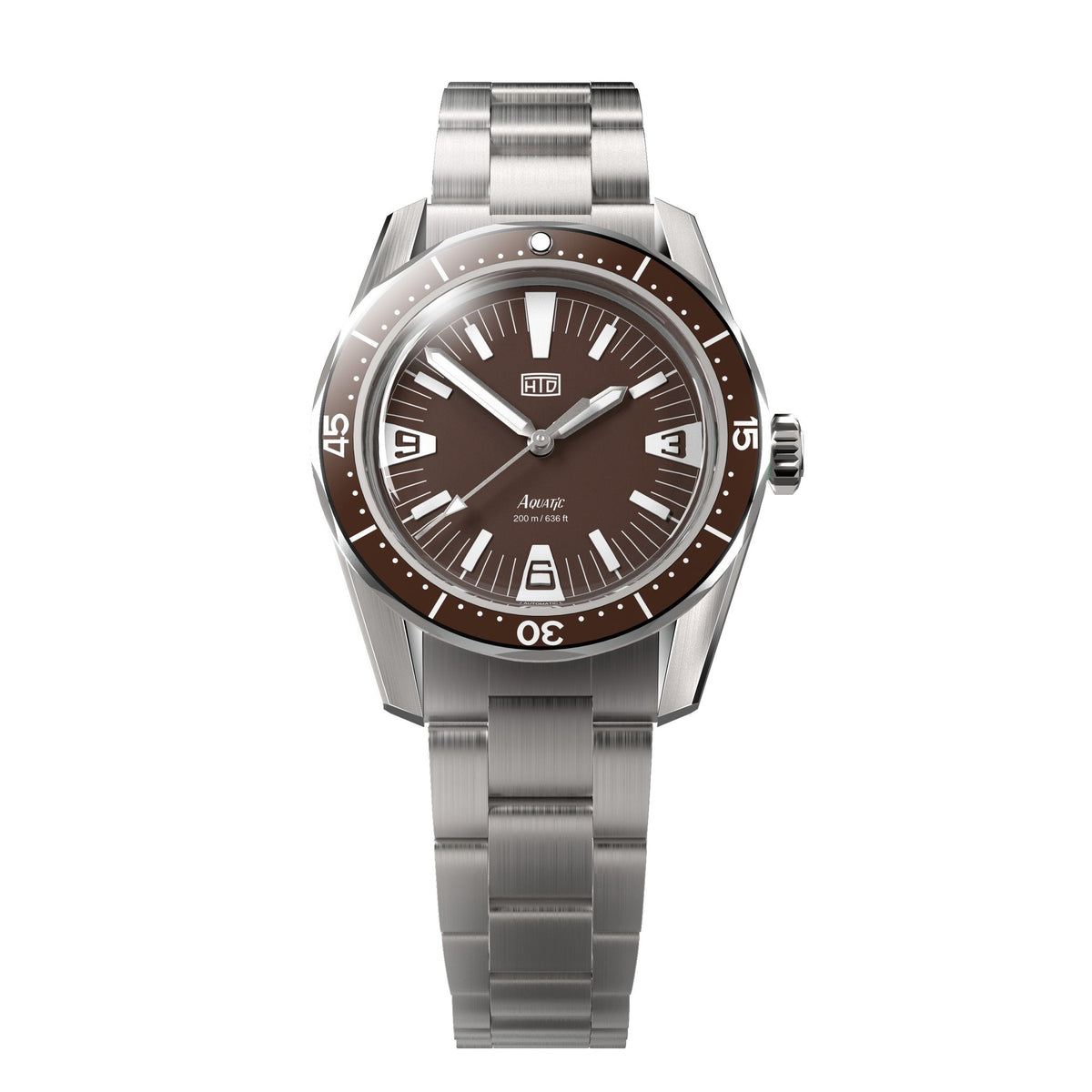 HTD Watches Aquatìc SpaceBoy Espresso Brown