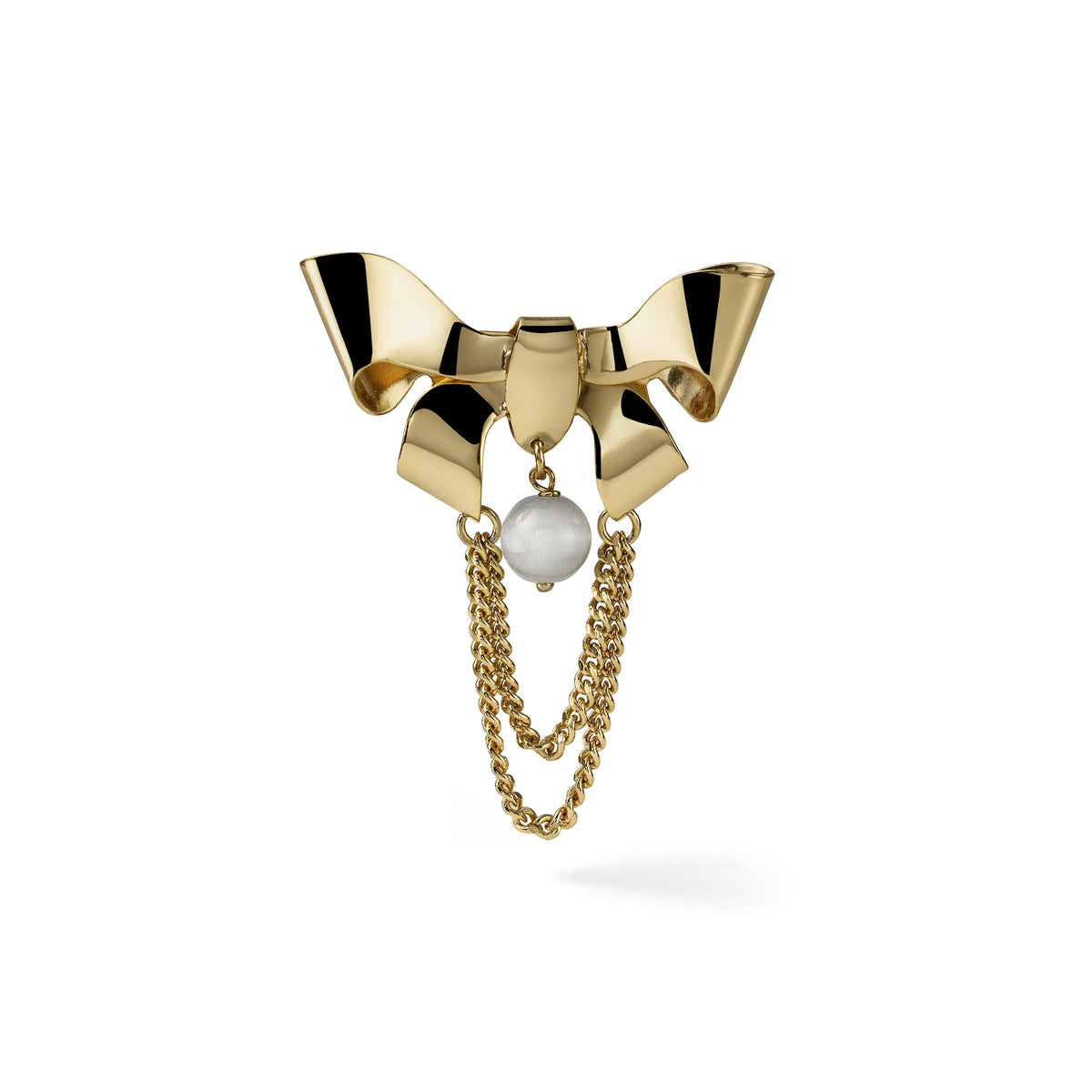 Spilla con fiocco e perla Unoaerre 2713